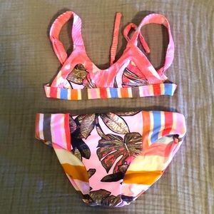 Reversible girls two piece Maaji swimsuit